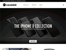 Tablet Screenshot of caudabe.com